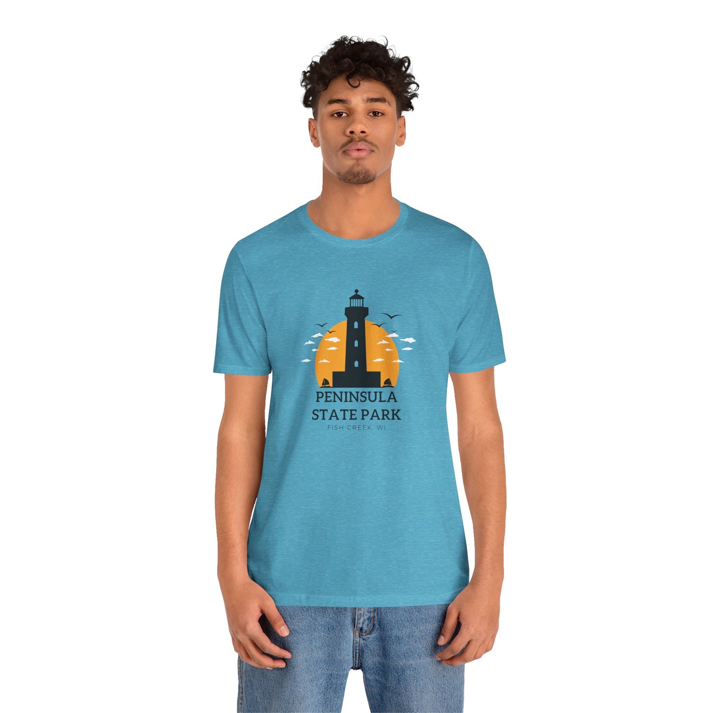 Heather Aqua Peninsula state park tshirt