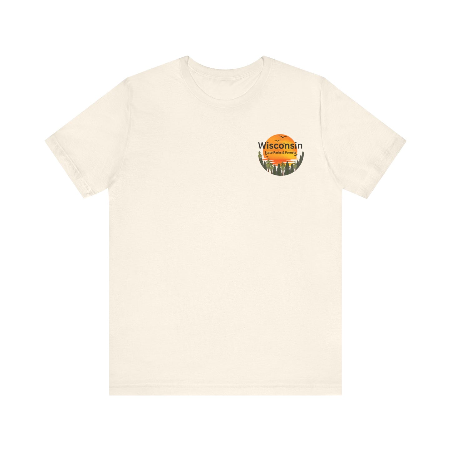 Natural Shirt with Wisconsin State Park printing