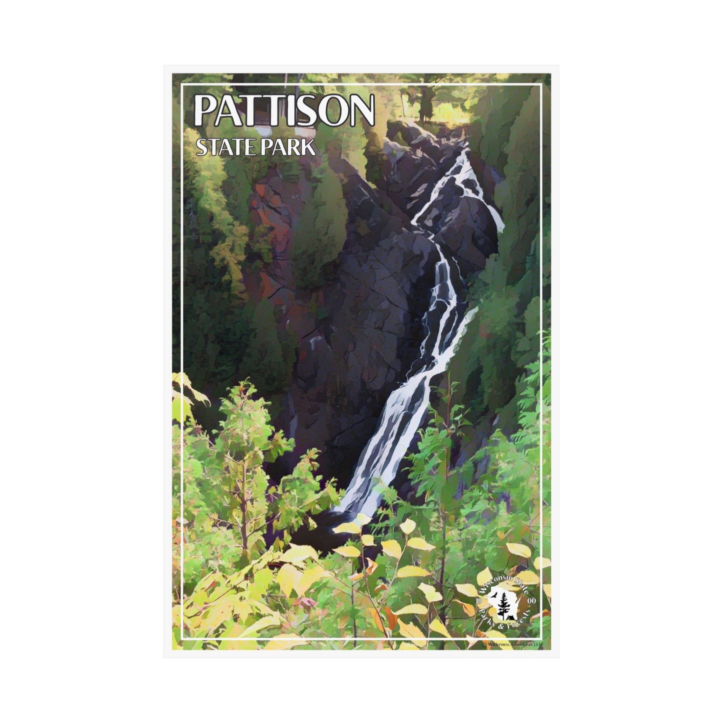 Pattison State Park CCC Poster