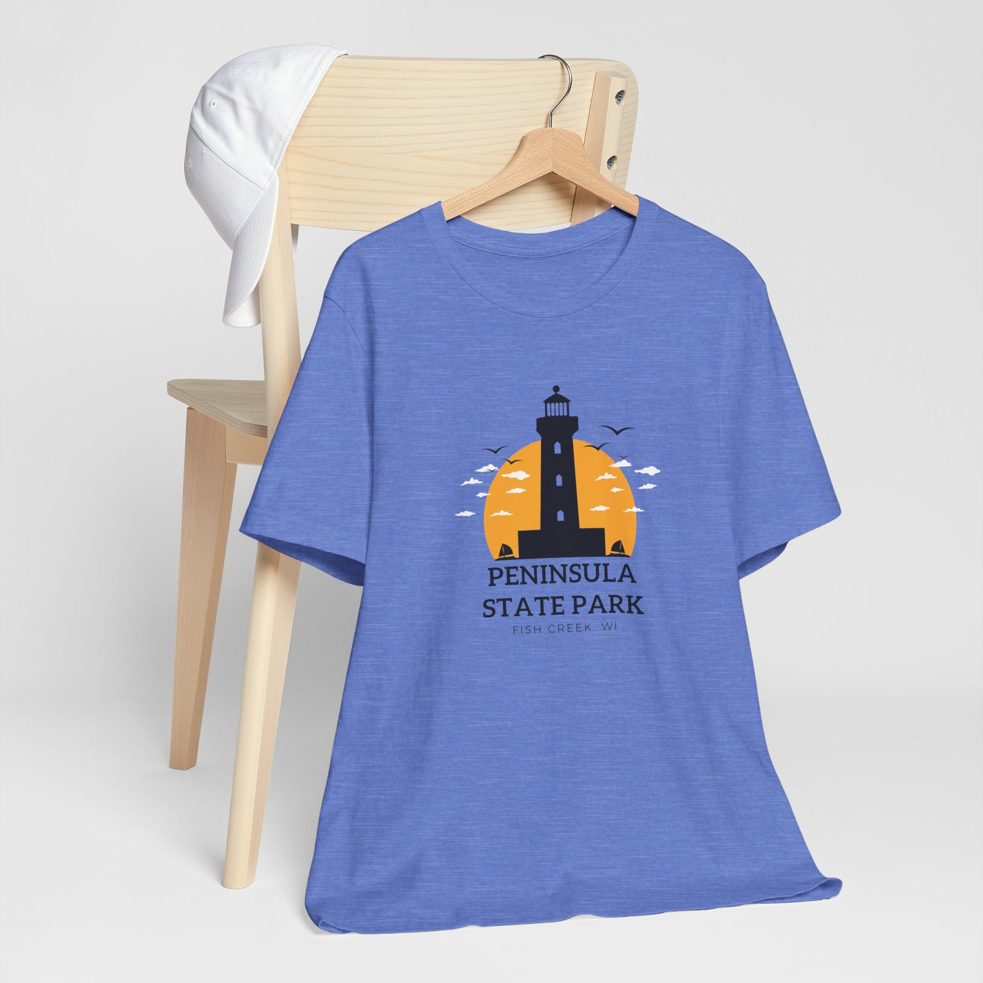 Heather Columbia Blue Peninsula state park tshirt