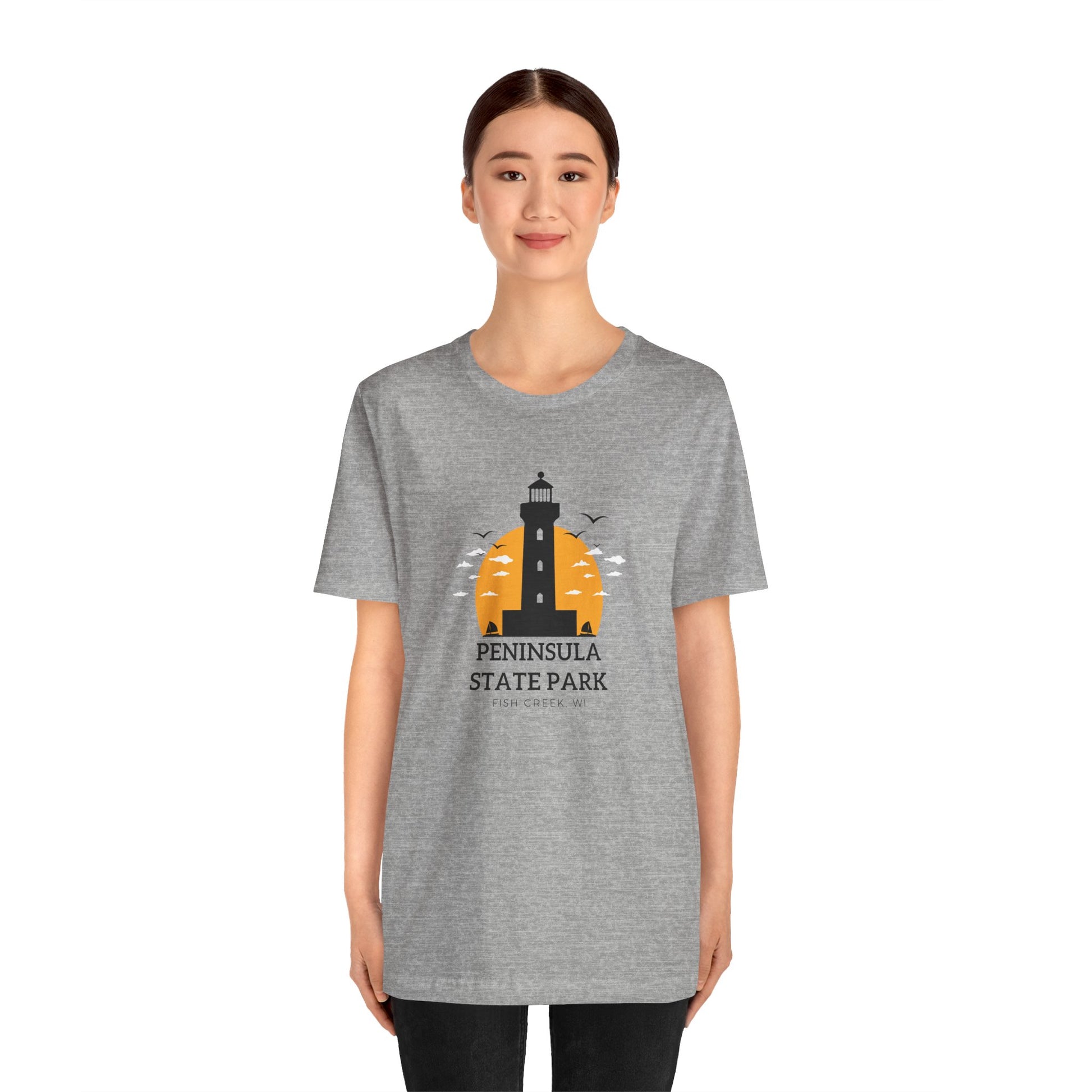 Athletic grey Peninsula state park tshirt