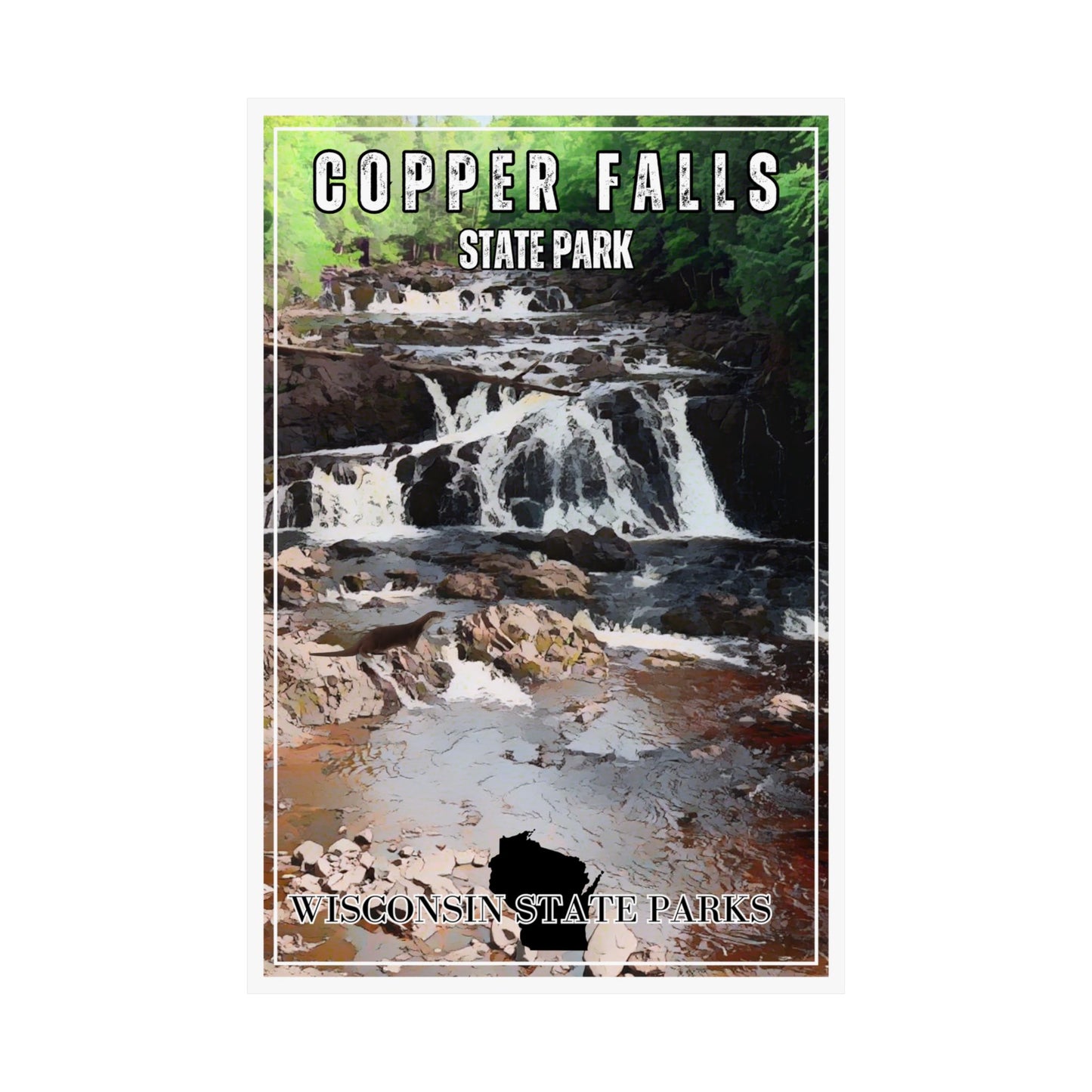 Tyler Forks Vintage CCC Poster