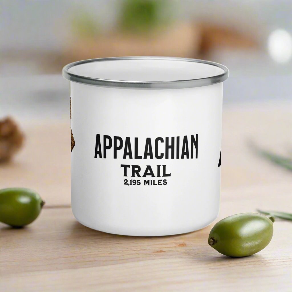 Appalachian Trail mud on a wood countertop with vegetables